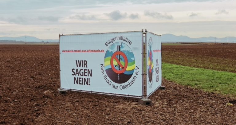GRÜNE SÜW unterstützen Offenbacher Bürgerinitiative „Kein Erdöl aus Offenbach”