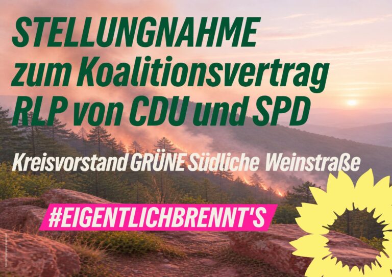 STELLUNGNAHME zum Koalitionsvertrag RLP von CDU und SPD