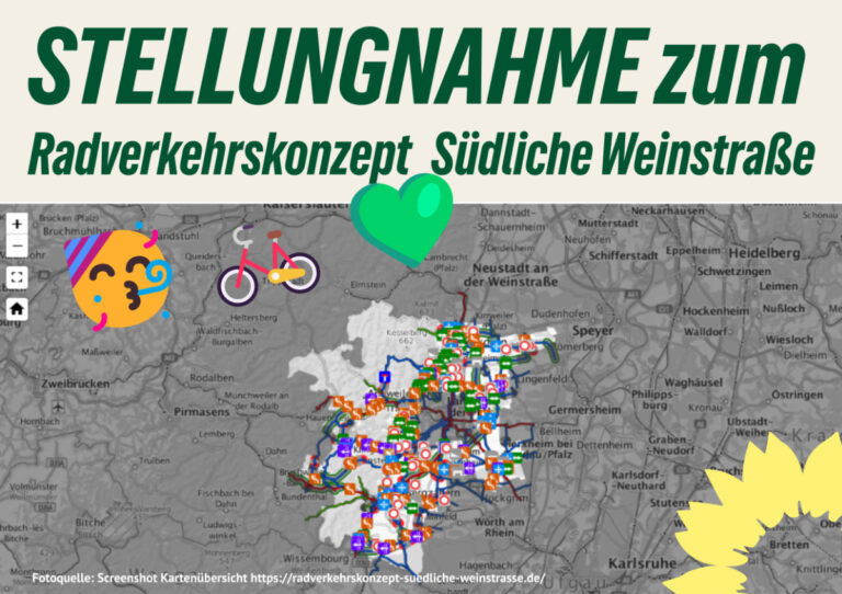 Stellungnahme Radverkehrskonzept Südliche Weinstraße
