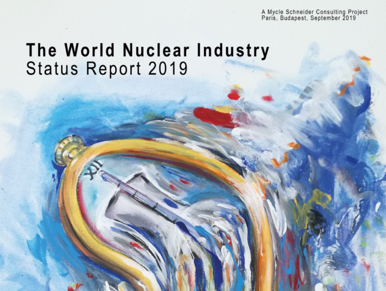Präsentation des World Nuclear Industry Status Report 2019 in Brüssel