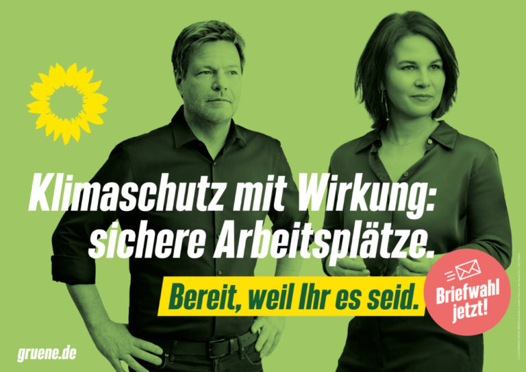 Bereit, weil Ihr es seid. Bundestagswahlkampf 2021