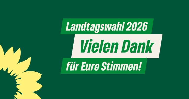 Danke für Unterstützer*innen grüner Politik