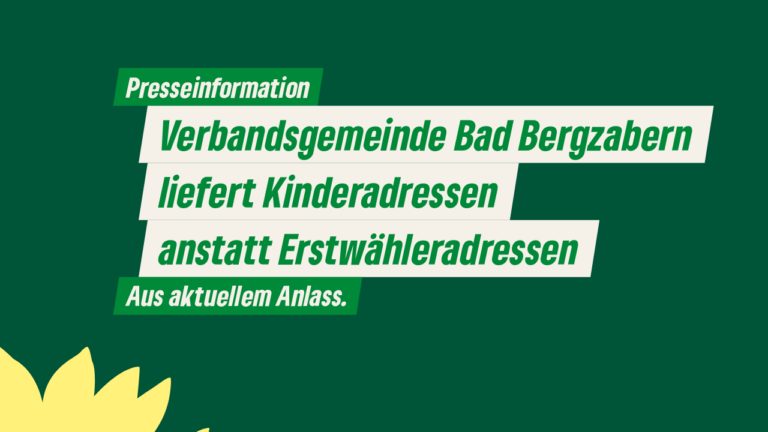 Verbandsgemeinde Bad Bergzabern liefert Kinderadressen anstatt Erstwähleradressen
