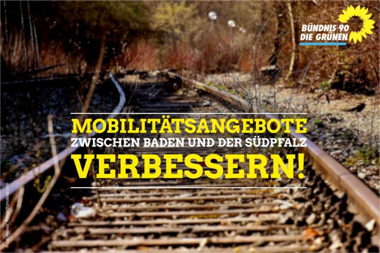 Mobilitätsangebote zwischen der Südpfalz und Baden verbessern!