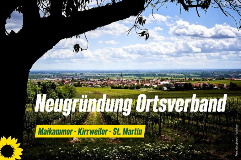 Gründungsversammlung des Grünen Ortsverbands Maikammer – Kirrweiler -St. Martin