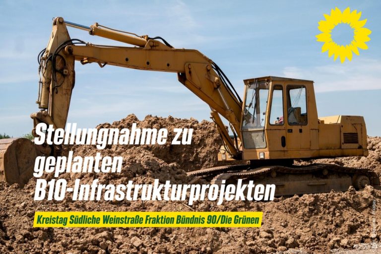 Stellungnahme zu den geplanten B10-Infrastrukturprojektenim Bereich Annweiler – Hauenstein