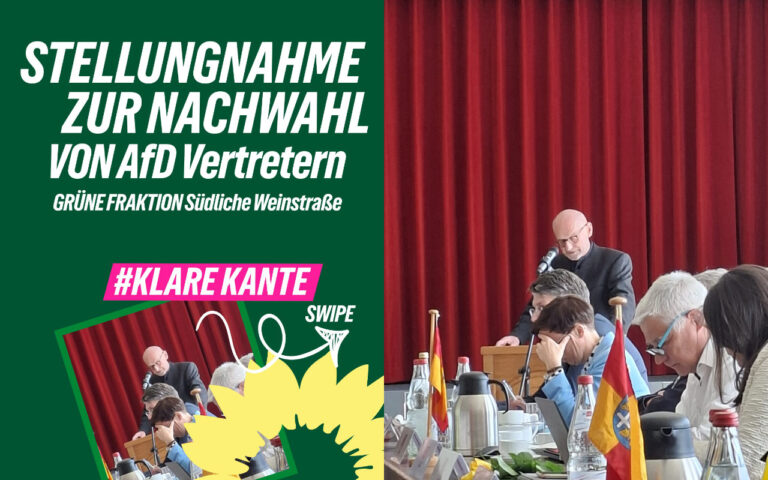 Stellungnahme zu TOP 2.1 – Nachwahlen von Vertretern der AfD in verschiedene Ausschüsse und Gremien