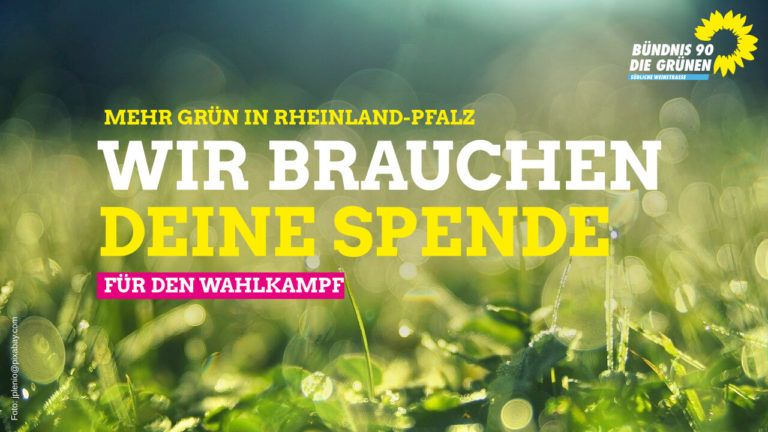 Der Landtagswahlkampf beginnt – wir brauchen deine Spende